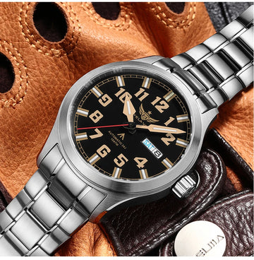 Yelang V1007 42MM Men Watch NH36 Luminous T100 Brand 100M Waterproof Mechanical Automatic Watch Sapphire Lens Reloj Business