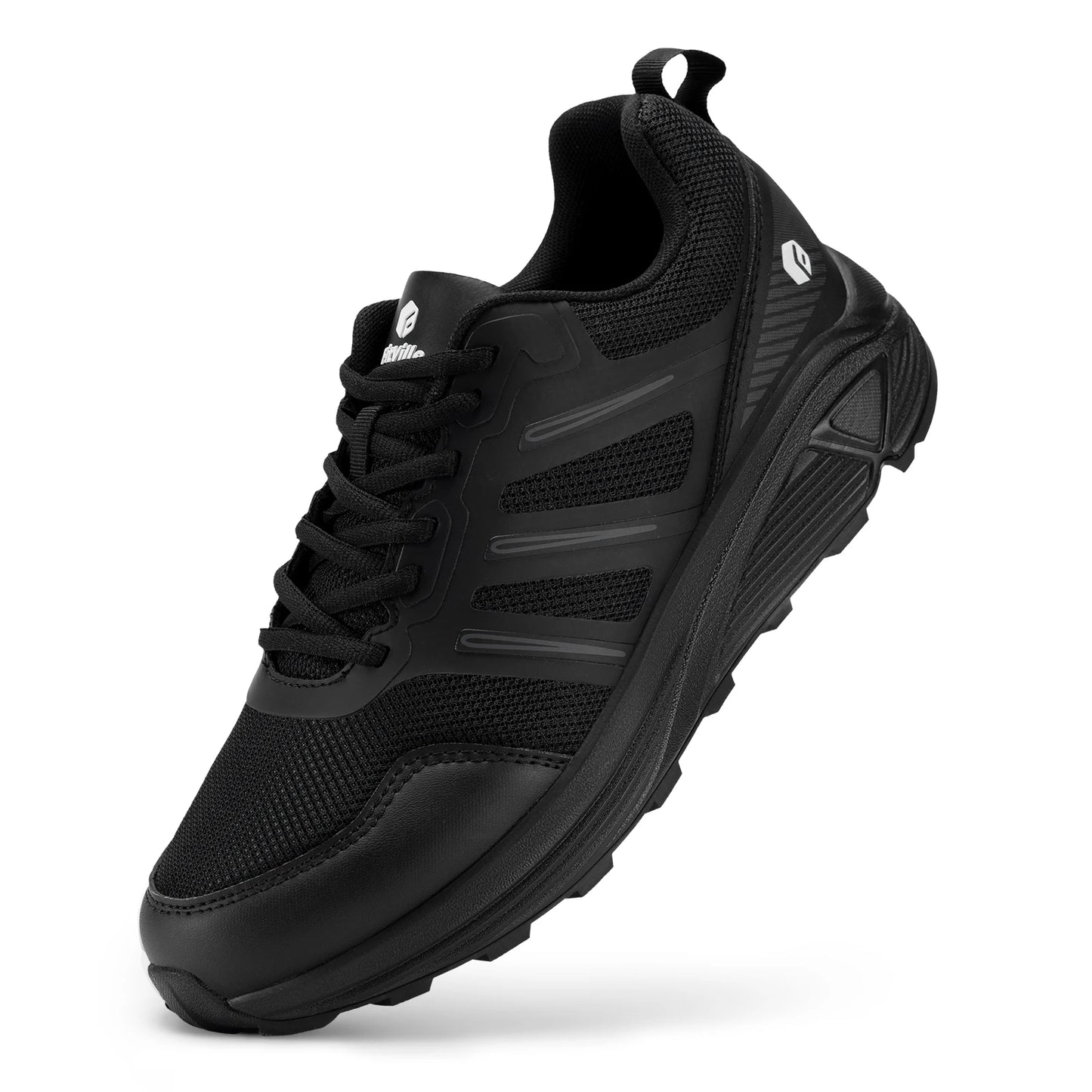 Trail Running Shoes Men's Sneakers Extra Wide Non-Slip Lightweight for Swollen Feet Arch Support Pain Relief