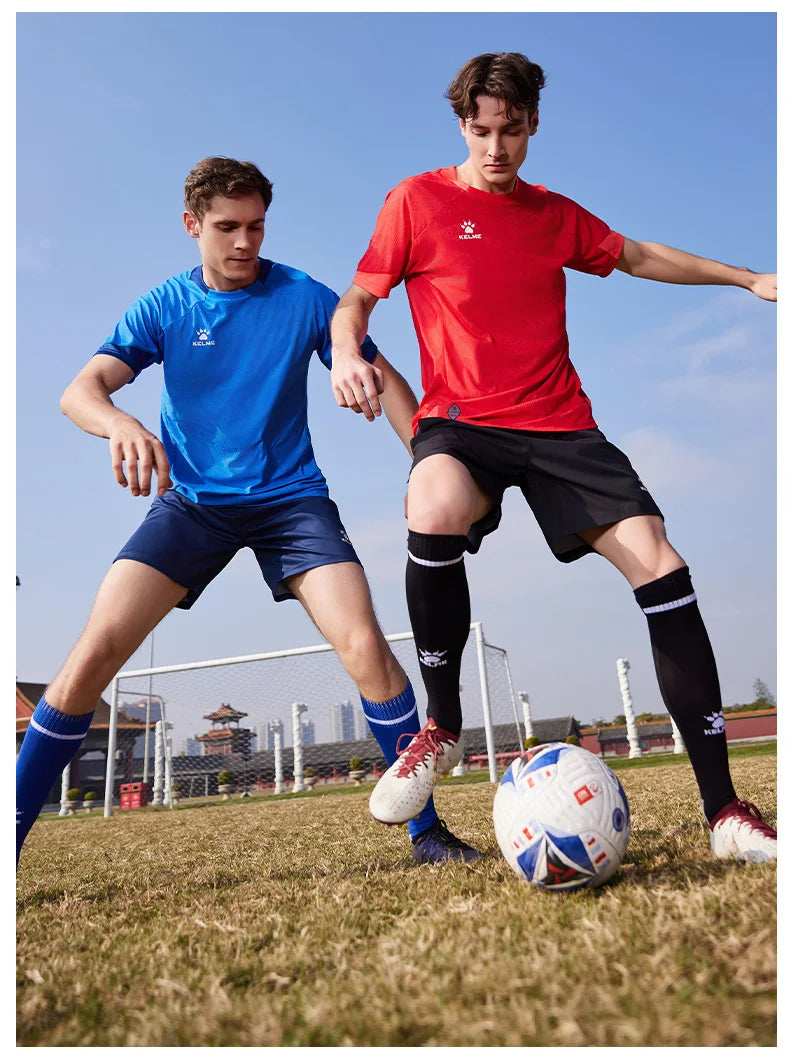 Men's Football Jersey Customized Short Sleeved Shirt For Adult Training Matches Soccer Jersey Top