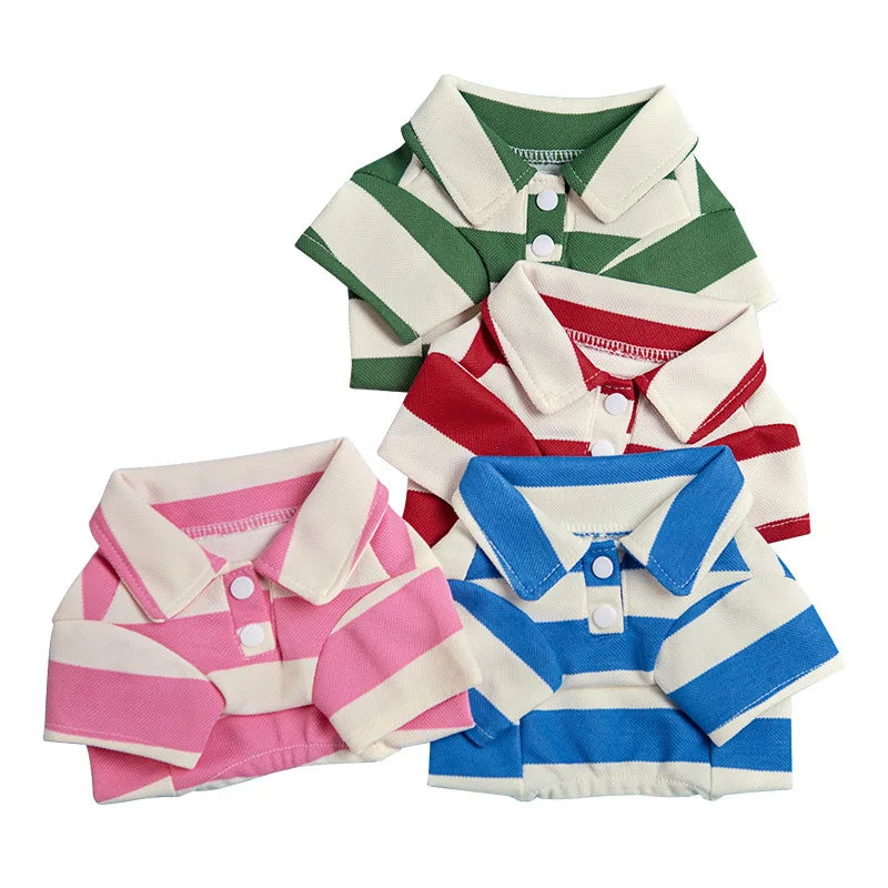 XS-4XL Honden T-shirts Dunne Ademende Zomer Hondenkleding voor Kleine Grote Honden Puppy Huisdier Kat Vest Poloshirt Chihuahua Yorkies