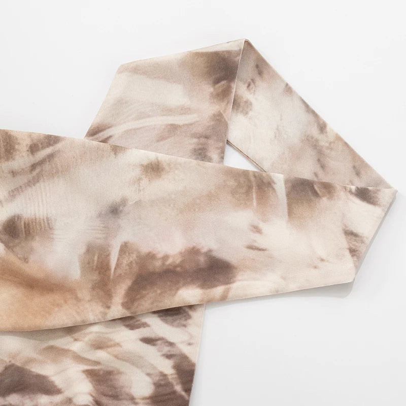 Cross Halter Jumpsuit Dames Zomer Blad Print Rugloos Mouwloos Stretch Fitness Activiteit Streetwear Overalls