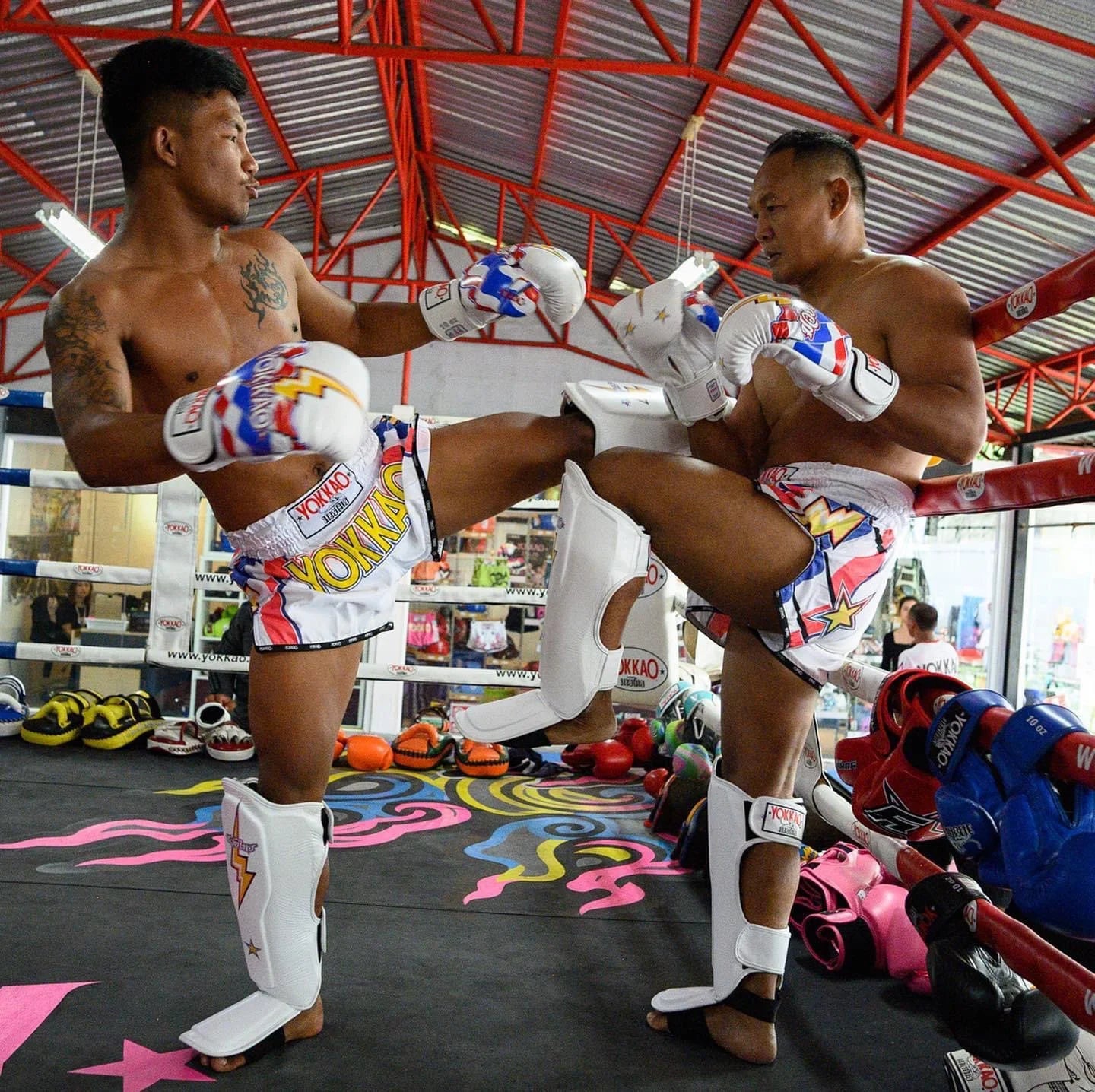 YOKKAO Limited Edition Boxing Shorts – Professional Muay Thai & MMA Fight Shorts for Men & Women Training & Combat Sports