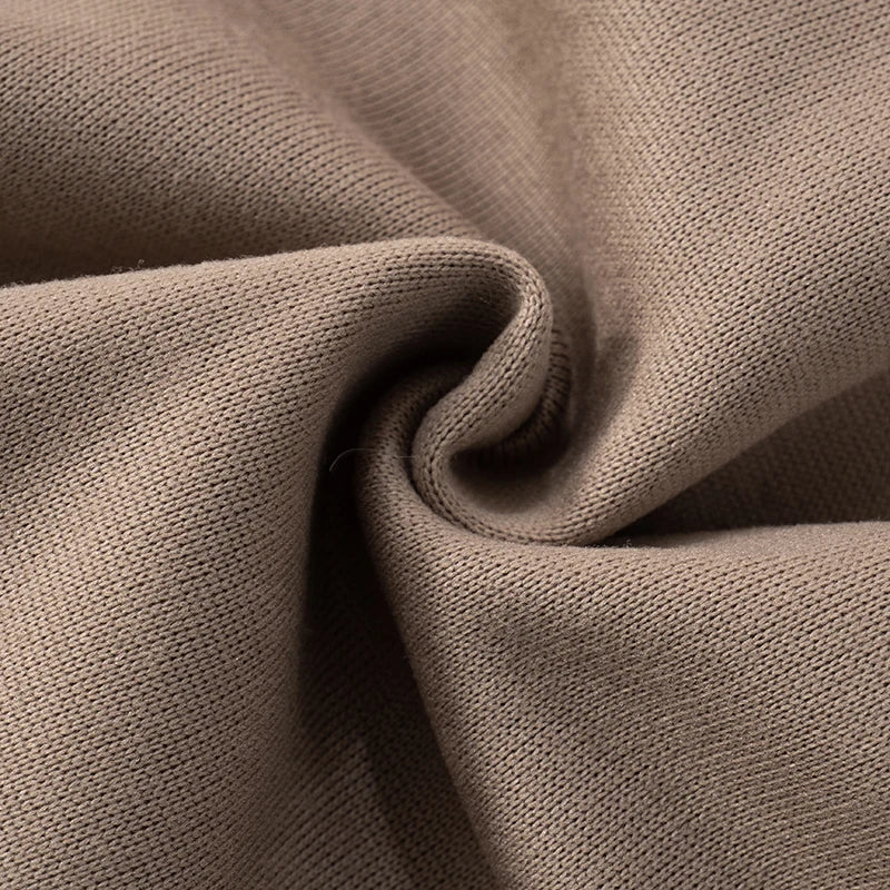 Zip Hollow Pants Street Fashion Trend Casual Sportief Effen Chic Devise Onregelmatig Basic Hipster Wijde Broeken Voor Vrouwen