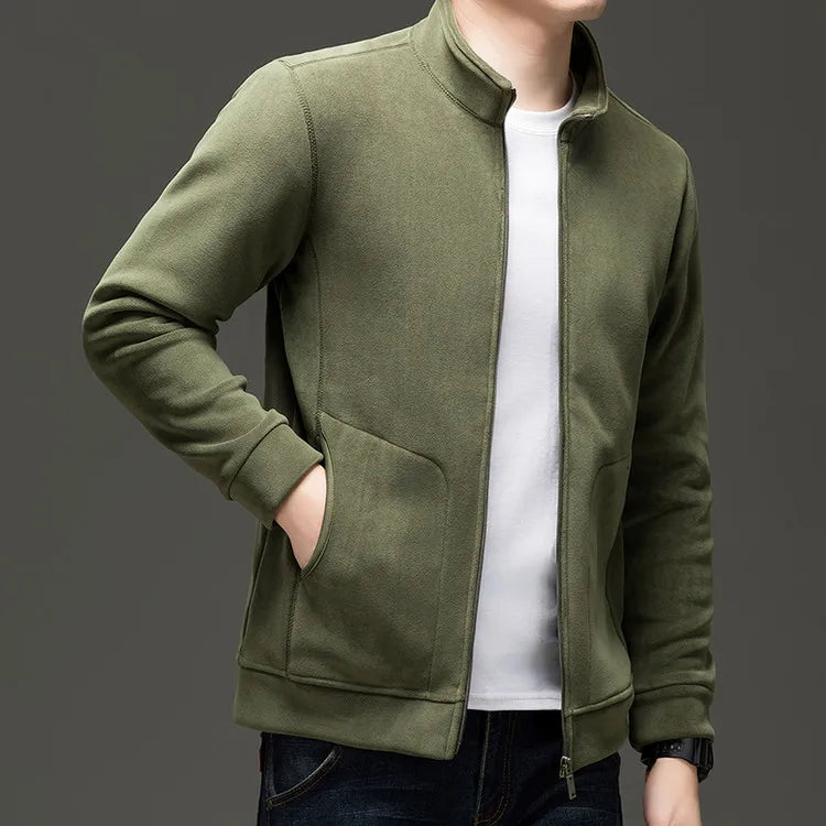 Men's Winter Premium Fleece Jacket - Soft & Warm Top-Ranked Male Essential Casual Top