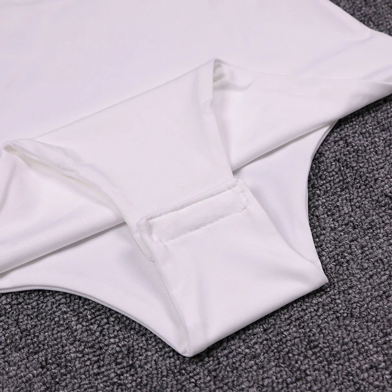 Sexy V-hals skinny jumpsuit voor dames, eenvoudig, comfortabel, effen, lange mouwen, jumpsuit voor dagelijks gebruik, jumpsuit met overhemd en onderstuk.