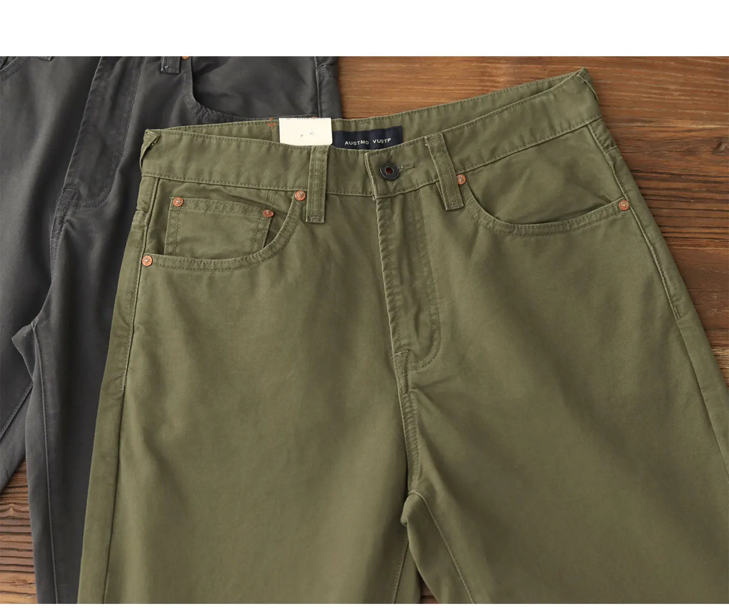 2025 Lente en herfst Nieuwe Amerikaanse retro geweven twill cargobroek Heren eenvoudige 100% katoenen gewassen oude rechte casual broek