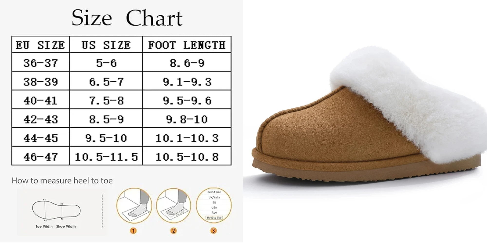 Women's Winter Warm Fuzzy Platform Shoes With Fluffy Memory Foam Suitable For Indoor Use Cosy Ladies' Fur Slides Plush Cotton Slippers