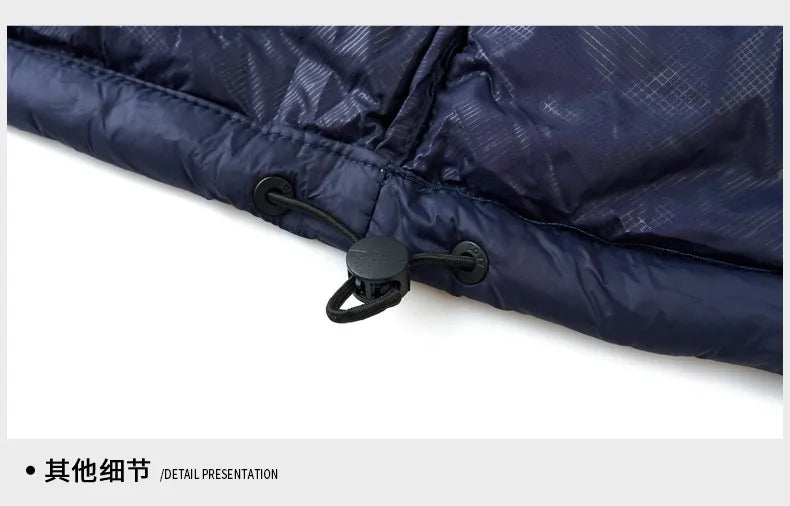 Men's Top Grade Designer Brand Parka Jacket, Casual Fashion Hooded Cropped Windbreaker, and Quilted Puffer Male Coats