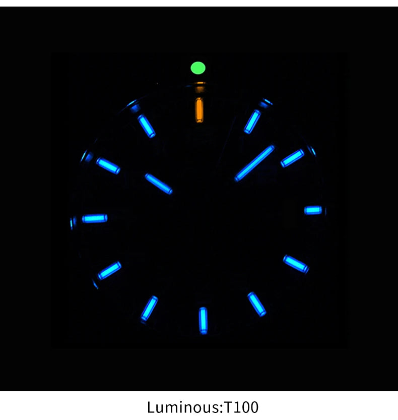 Yelang V1217 42mm Japan Eco-Drive Solar Watch Men's Watch 300M Diver Watch  30ATM Professional Waterproof  Sapphire Luminous