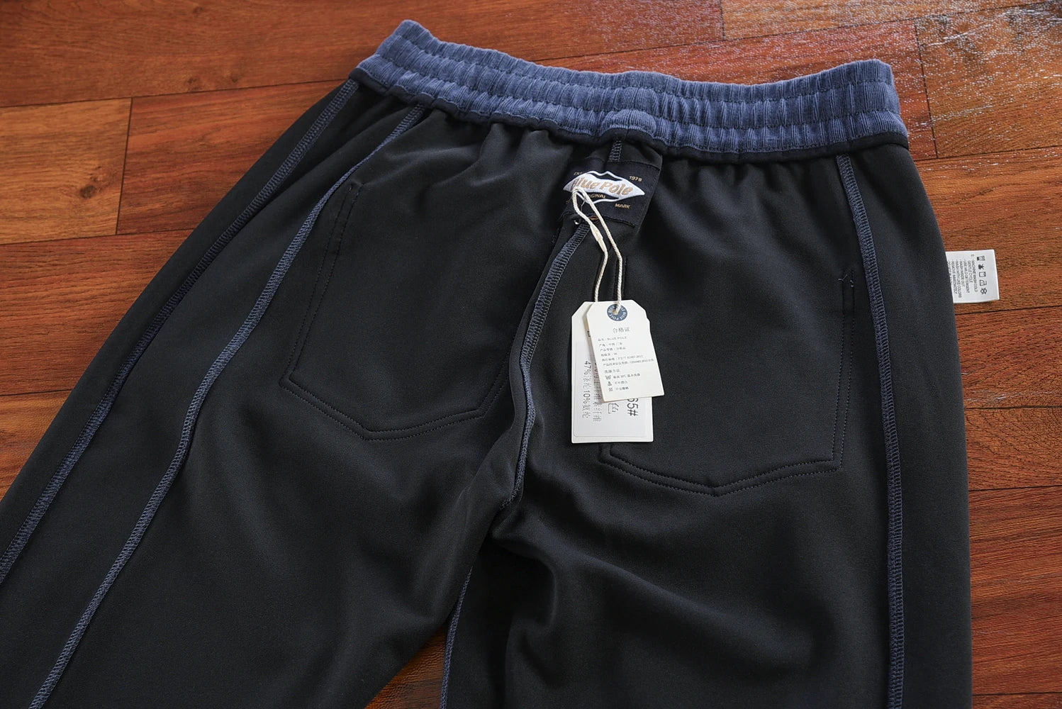 Herfst Nieuwe Amerikaanse Retro Dikke Effen Kleur Gebreide Joggingbroek Heren Eenvoudige Elastische Taille Trekkoord Sport Casual Losse Broek