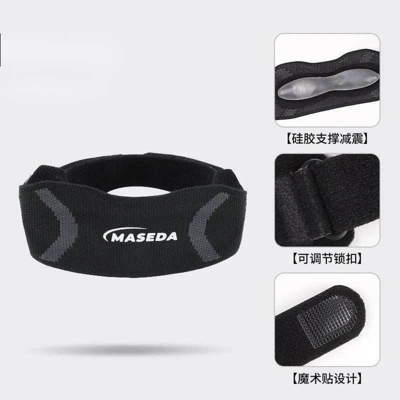 Breathable Shock Absorber And Sports Patella Belt For the Knee During Sports - Pressure Protector For Cycling, Basketball, & Other Outdoor Activities