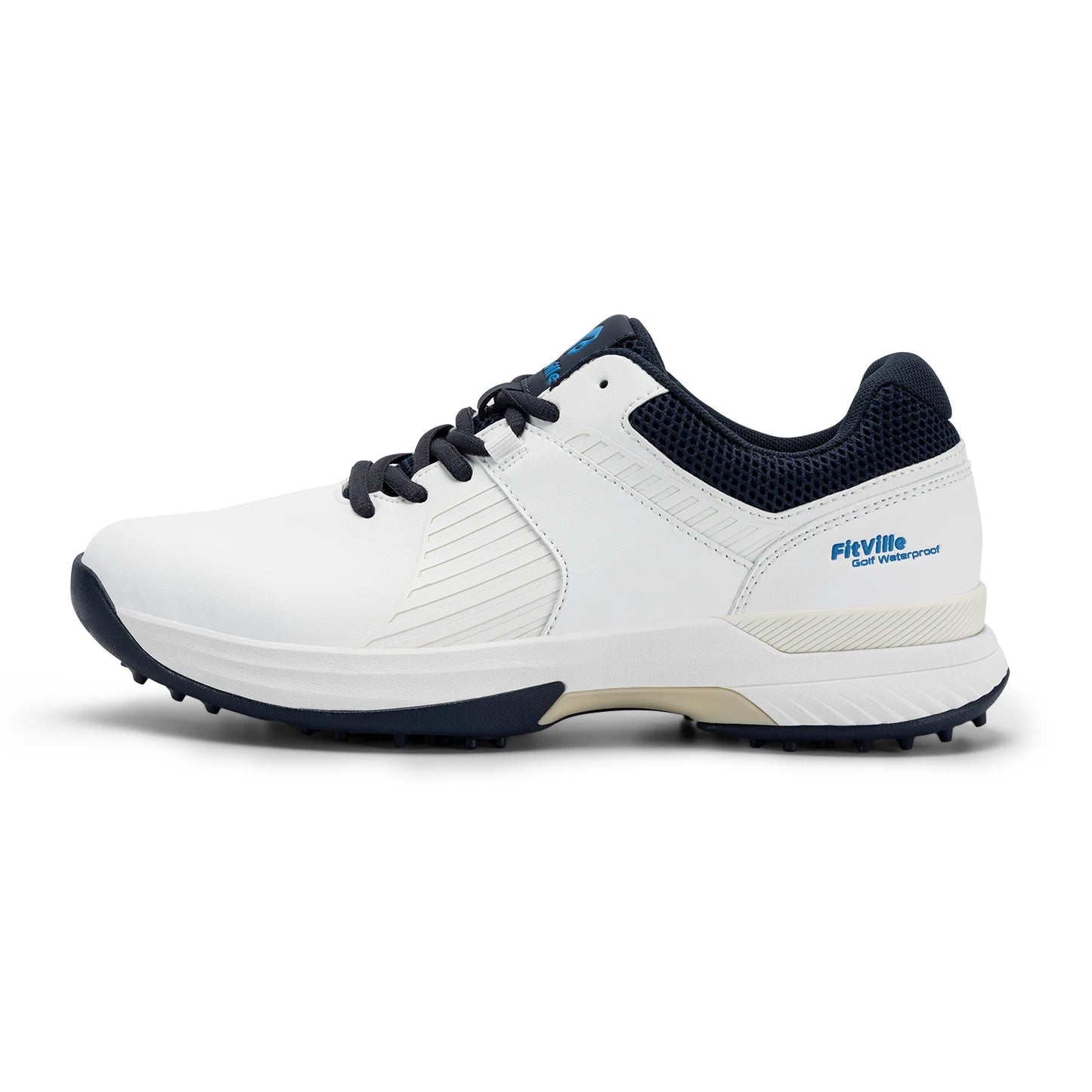 Men's Golf Shoes Non-Slip Wear-Resistant Comfortable Professional Sports Sneakers for Swollen Feet Relieves Toe Pain