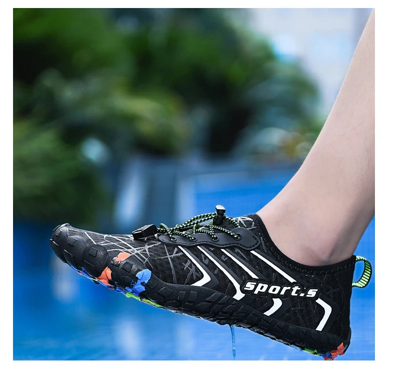Unisex Quick-Dry Water Shoes – Lightweight Aqua Sneakers for Beach, Swimming, Surfing & Water Sports