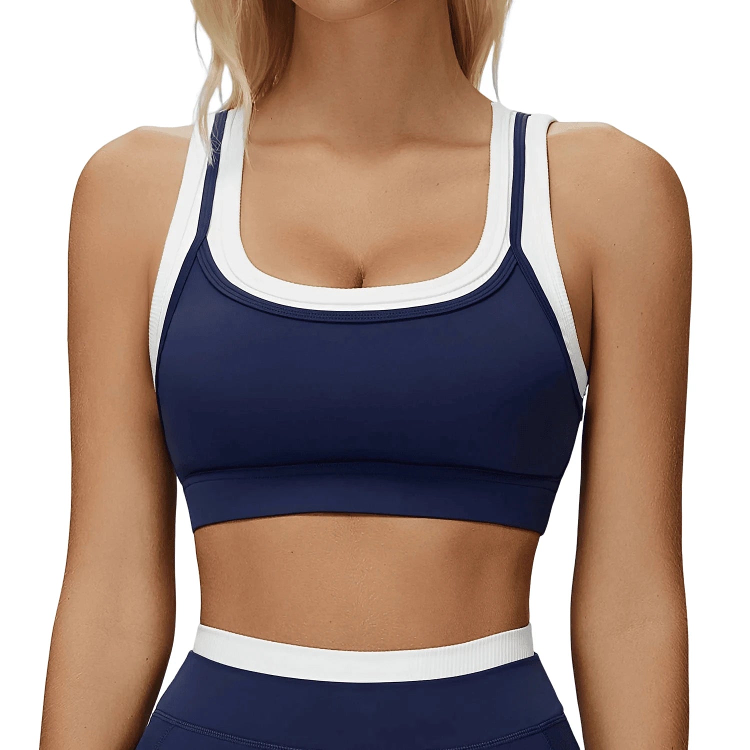 Women’s High Impact Sports Bra – Breathable Push Up Yoga Bra for Gym, Running & Fitness Workout Activewear