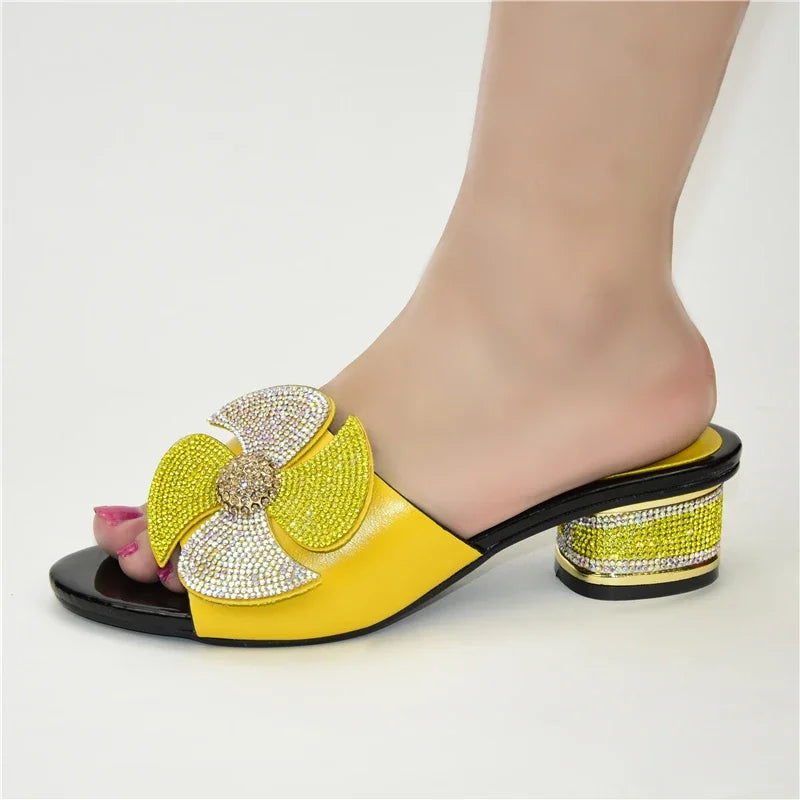 Designer Shoes Women Luxury 2025 Elegant Crystal Shoe Women Shoes Ladies Footwear Comfortable Sexy Wedding Shoes Female