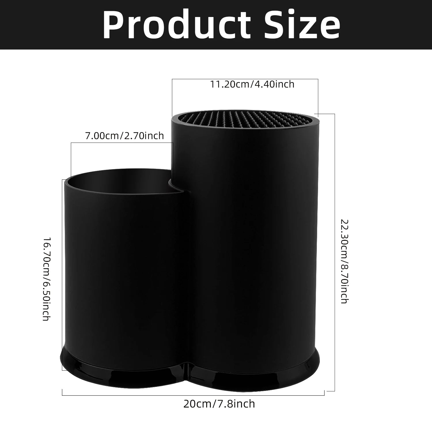 Knife holder Multi-Function Utensil stand Knife Block PP Flatware Drainer Storage Box Spoon Fork Kitchen Organizer Rack