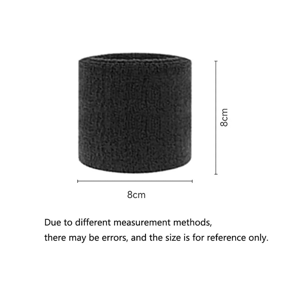 1/10pcs Wrist Support Band Wristband Sport Bracers Sweat Towel Cuff Tennis Wrist Guard Protector Strap Fitness Run Sweatband Gym