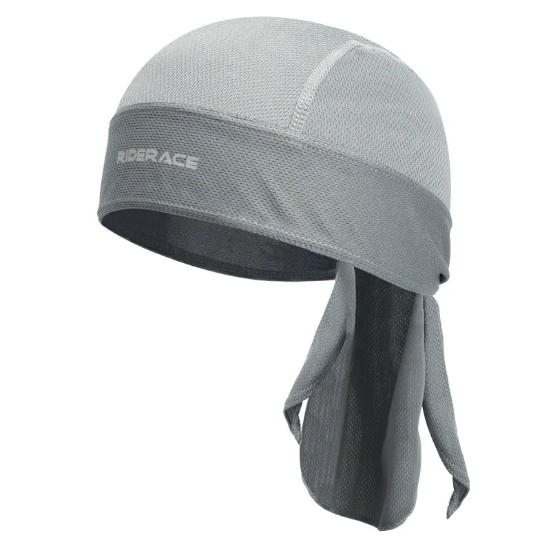 Summer Cycling Cap Quick Dry Breathable Pirate Hat Outdoor Sport Running Hiking Sunscreen Hood Headwear Wicking High Elasticity