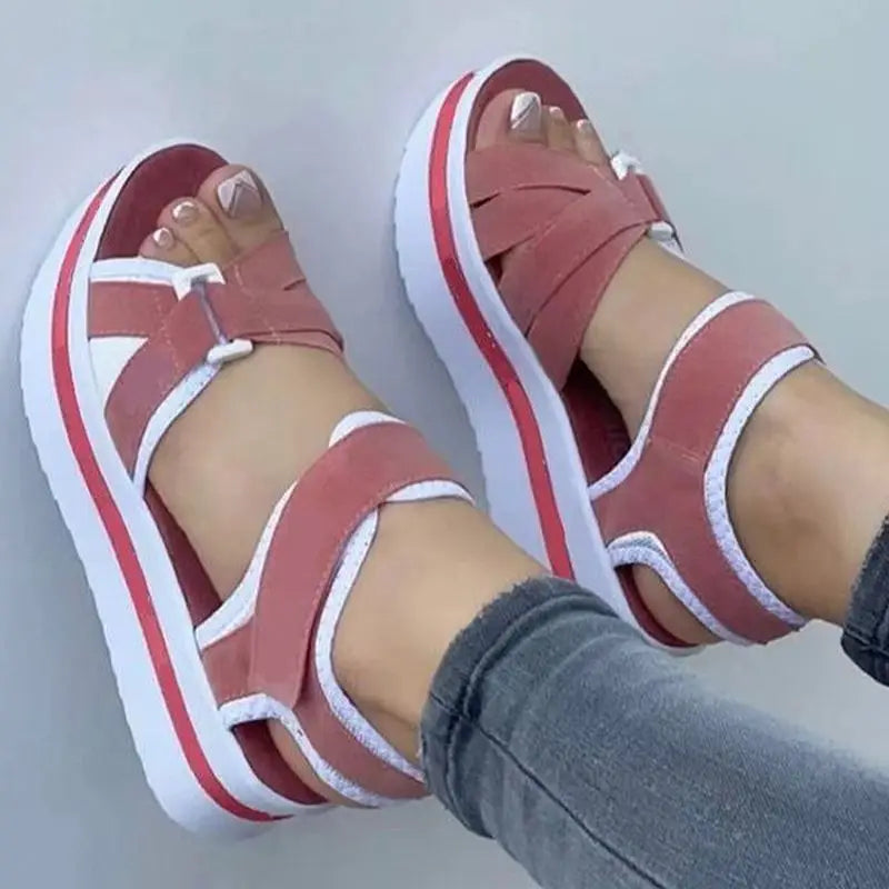 Summer Shoes Women Sandals Party Women's Sandals Outdoor Women Shoe Wedge Sandals Woman Retro Footwear Sandal Women Female