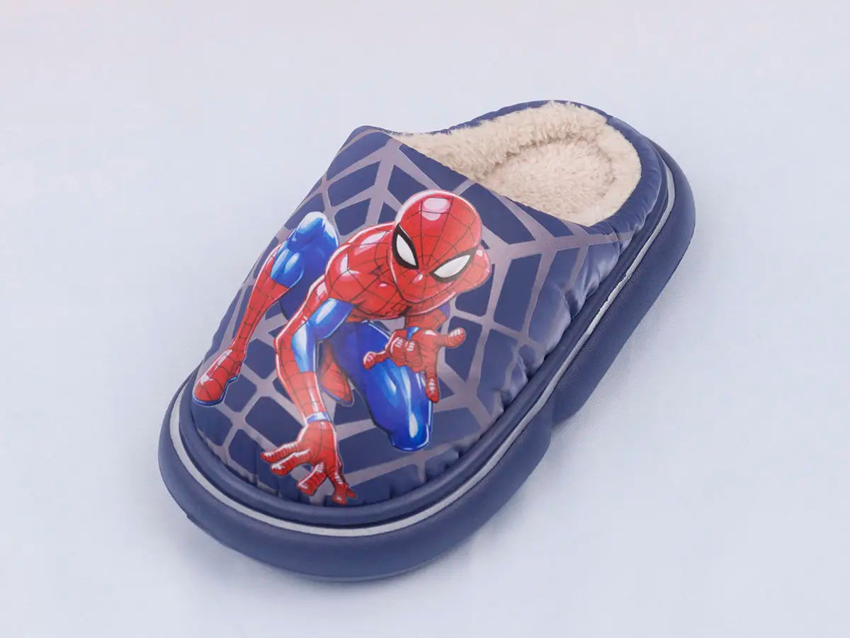 Boys' Winter Warm Cartoon Slippers Pantoffle Enfant Baby Boys' Shoes Size 26-37