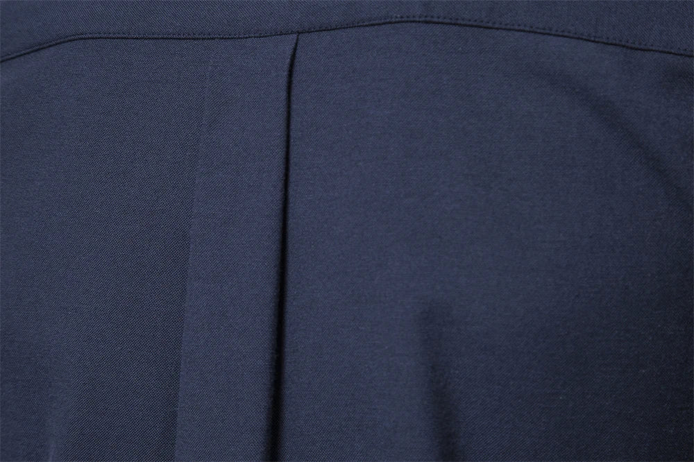 2023 New Autumn Cotton Men's Oxford Shirt Long Sleeve Button Down Social Business Casual Shirts for Men