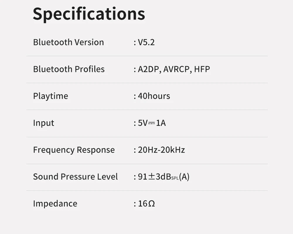 Edifier WH500 Wireless Bluetooth Headphones On-Ear Headset Lightweight Foldable Dual Connection 30H Battery Life