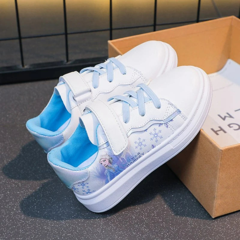 Summer Casual Children's Sports Shoes Cartoon Princess Girls' Trainers Sneakers For Kids Size 26-37