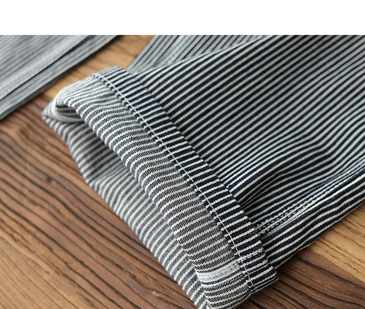 3903# Spring New American Retro Denim Carpenter Cargo Jeans Heren 100% Katoen Gewassen Losse Casual Multi-pocket Rechte Broek