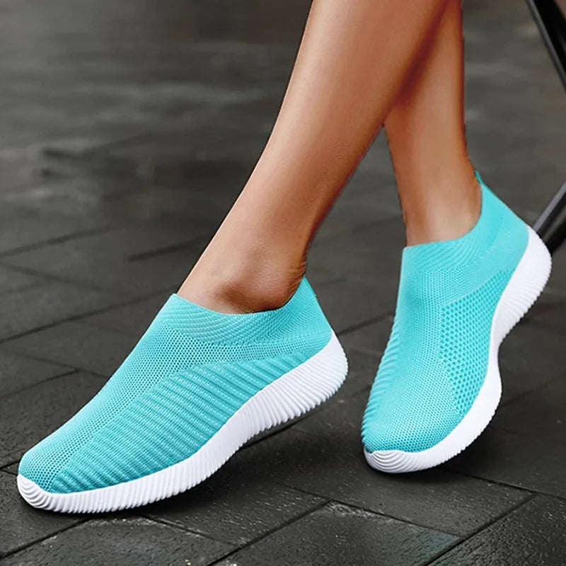 Women Sneakers Fashion Outdoor Woman Shoes Walking Sneaker Women Slip On Sock Shoes Platform Women's Sneaker Zapatos De Mujer