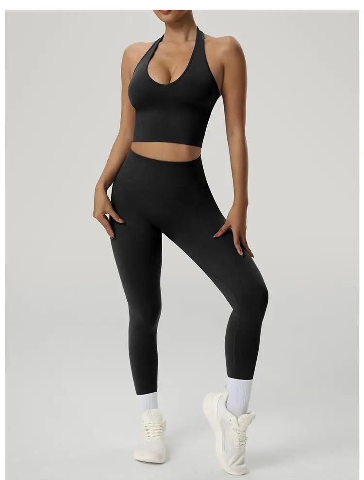 Seamless Sports Bra Women Impact Strappy Gym Top Yoga Activewear Woman Tank Tops Fitness Workout Clothing Gym Sportswear