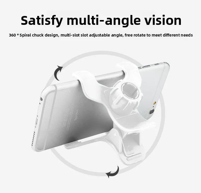 Rotatable Lazy Neck Phone Stand Holder 360 Degree Mobile Necklace Bracket Bed for Smartphones - Hands-Free Hanging Stan