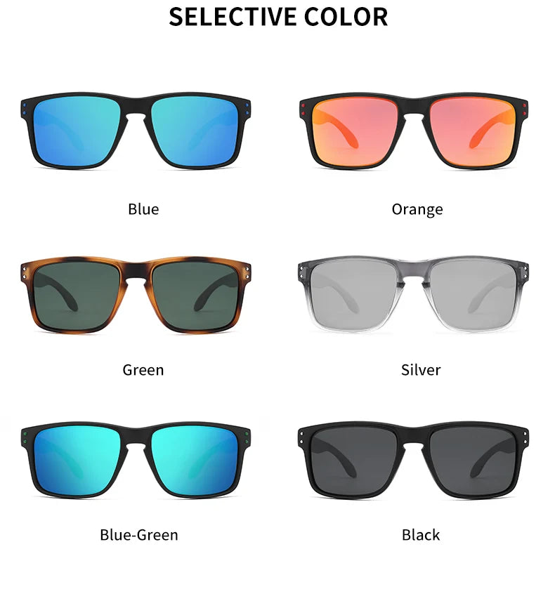 Fashion Wrap Frame Sunglasses UV400 Polarized Unisex Classic Pattern Decorative Goggles for Men And Women