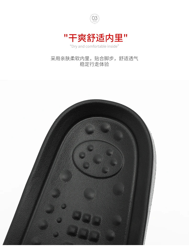 Indoor Home Men Bedroom Slippers All Season Youth Casual Sandals Swimming Water Pool Boy Walking Slides