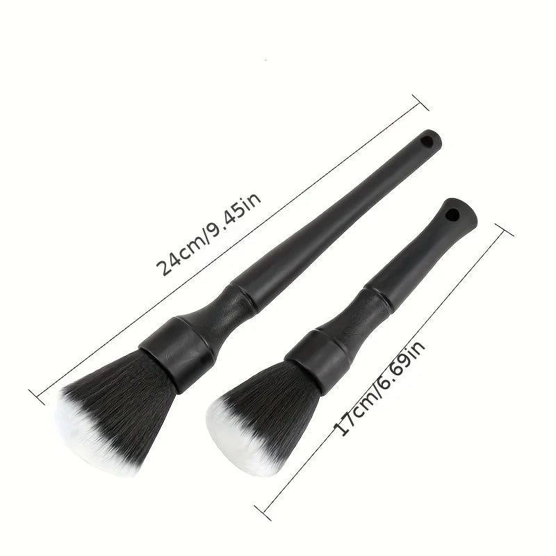 1pcs Car Interior Detailing Brush Soft Bristle Cleaning Brush Motorcycle CarCleaning Tool Auto Detail Dash Duster Brush