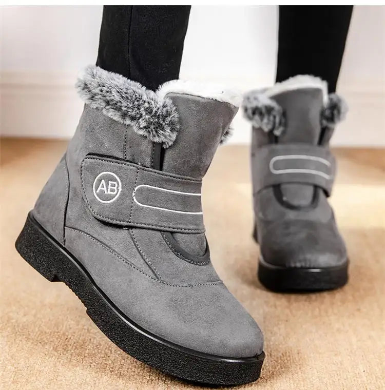 Women's Boots Snow Plus Size Shoes Woman Platform Woman Shoes Lightweight Mid High Boots Fashion Boots For Women Botas Mujer