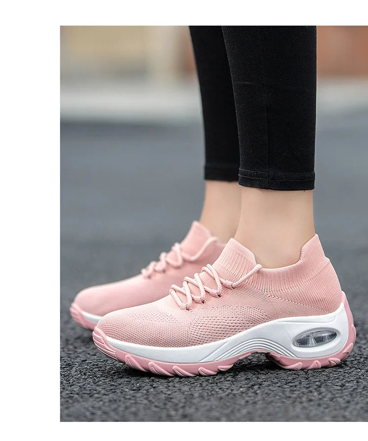 Women's Sneaker Fashion Comfortable Shoes Women Flat Sneaker Women Casual Shoes Slip On Plus Size Sneaker Woman Zapatos De Mujer