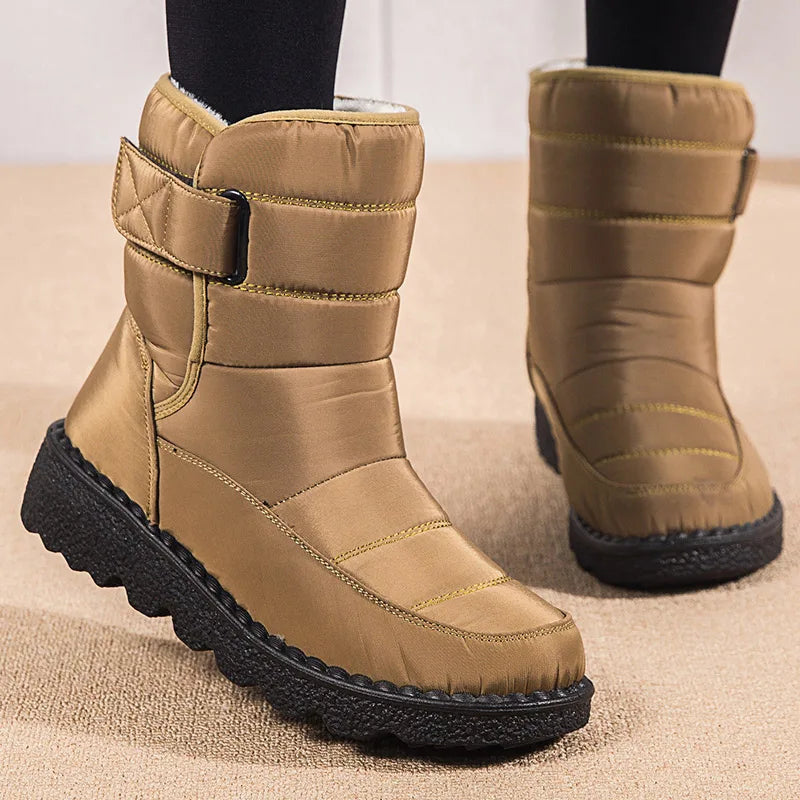 Boots Women Snow Casual Shoes Woman Waterproof Boots For Women Keep Warm Women's Boots Plush New Botas Mujer Winter Shoes