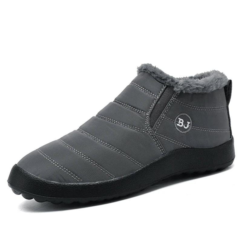Men's Plus Size Waterproof Sneakers Winter Breathable Soft Shoes Casual Fashion Male Leisure Shoes