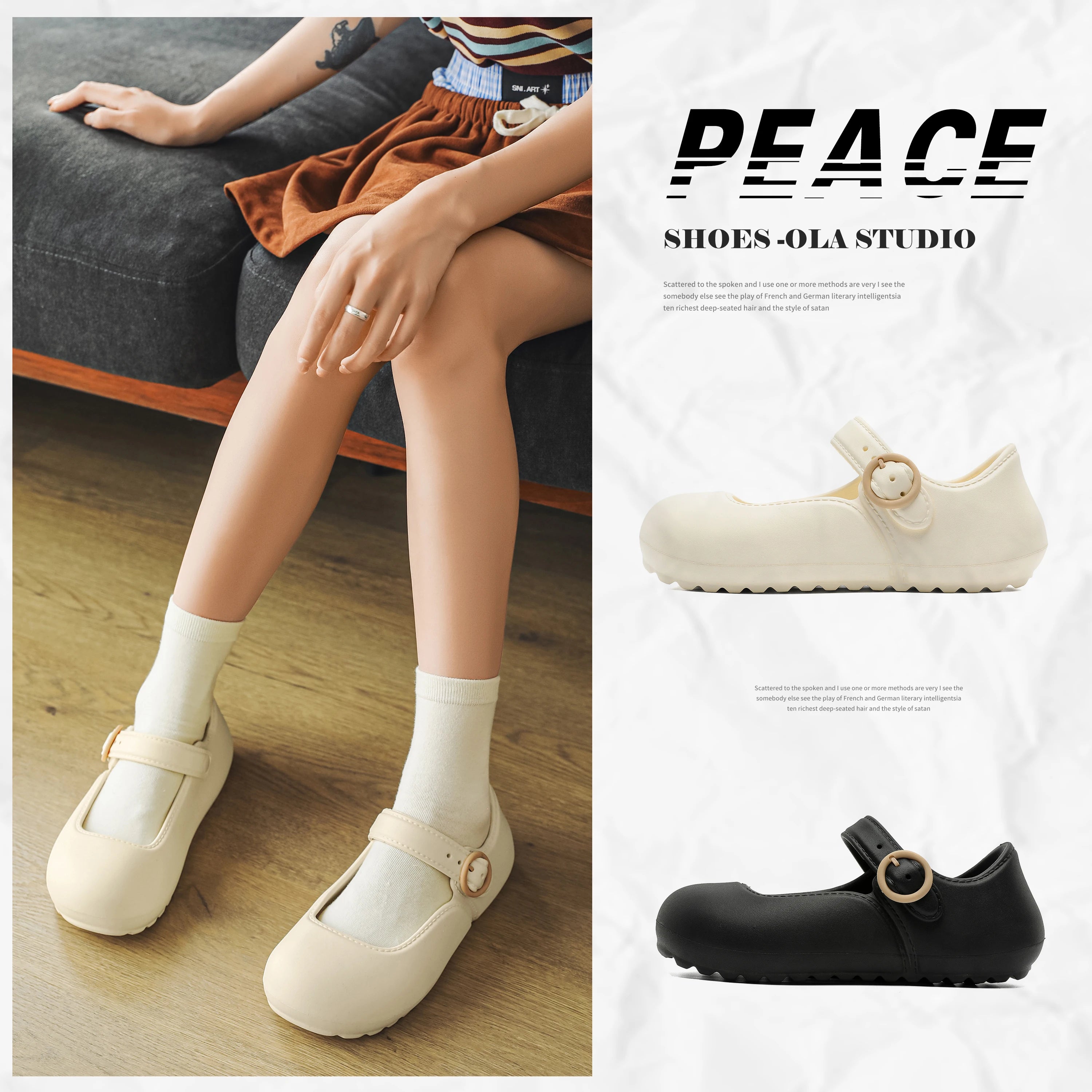 Stijlvolle Mary Jane kinderschoenen, antislip, comfortabele, lichtgewicht sneakers voor schoolsporten, buitenspelen en dagelijks wandelen