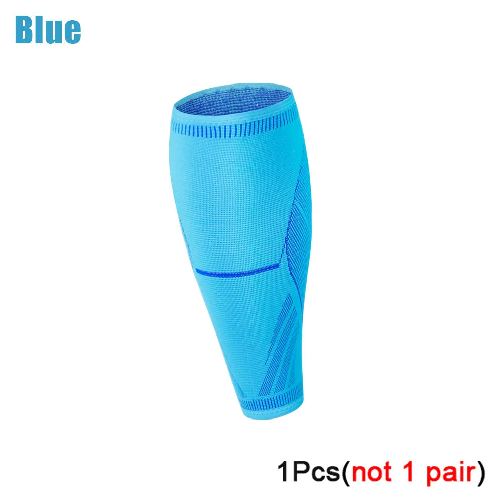 1pcs Running Athletics Compression Sleeves Leg Calf Shin Splints Elbow Knee Pads Protection Sports Safety Unisex