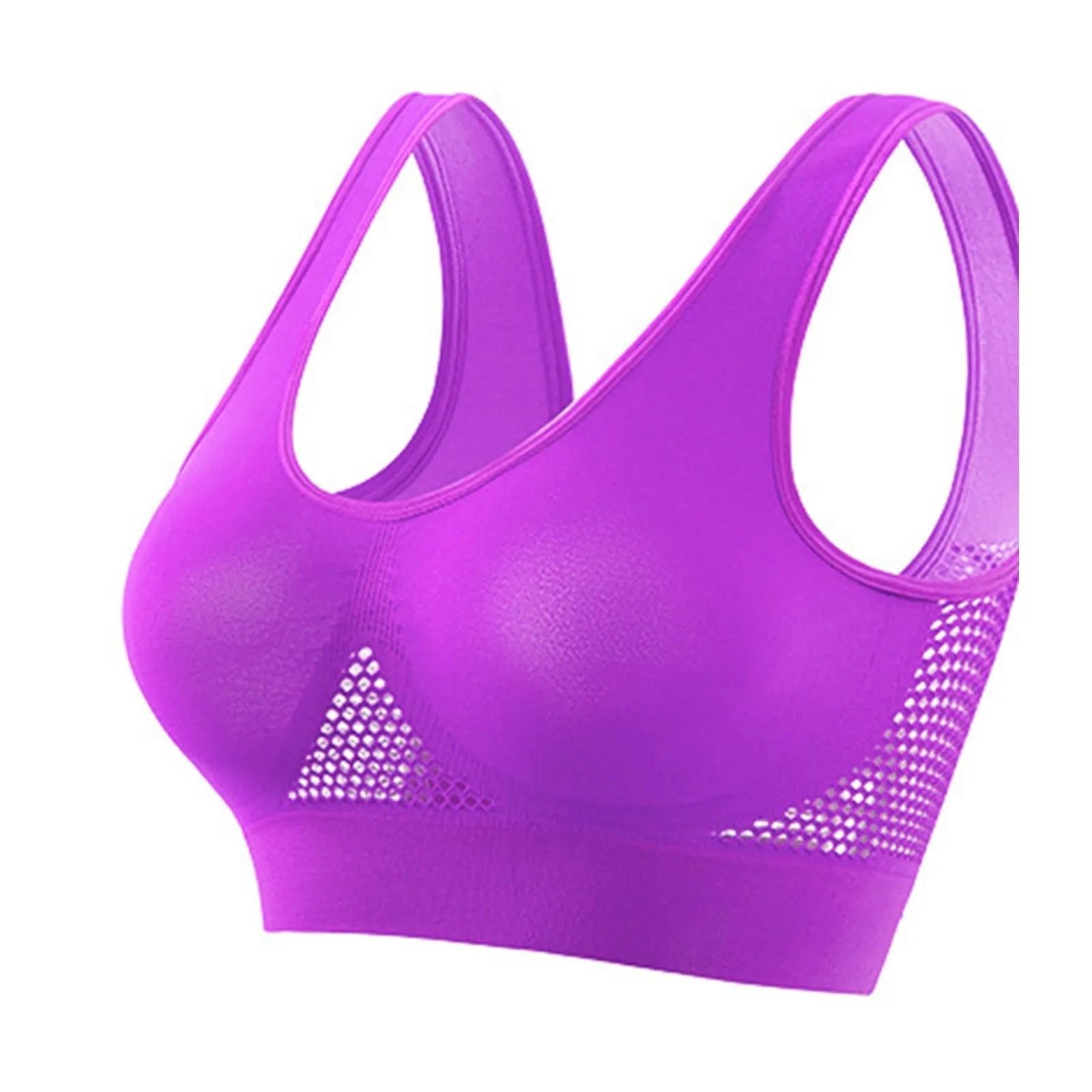 Women’s High Support Sports Bra – Shockproof Beauty Back Yoga & Running Fitness Vest with Soft Anti-Sagging Support