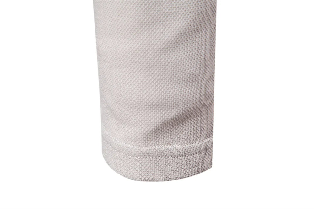 Men's Embroidery Polo Shirt Fashion Neck Turn Down Collar Casual Social Polo Shirts Luxury Golf Shirt For Men