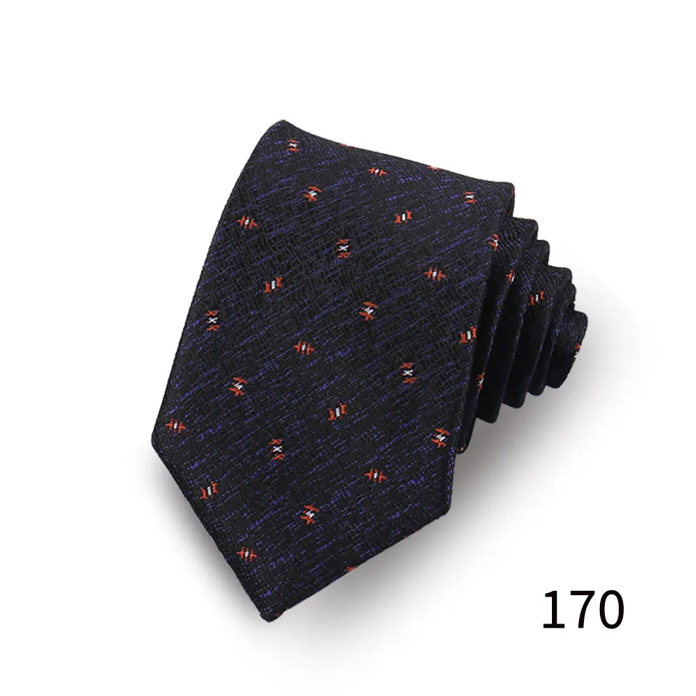 Men's Luxury Paisley Necktie Floral Wedding Style Business Tie Polyester 146x7.5cm Gift for Adult Male Occasions