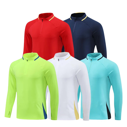 2024 Nieuwe sporttrainingssets Fitnesskleding Pak Heren Lange mouwen Hardloopkleding Shorts Trainingspak Gym