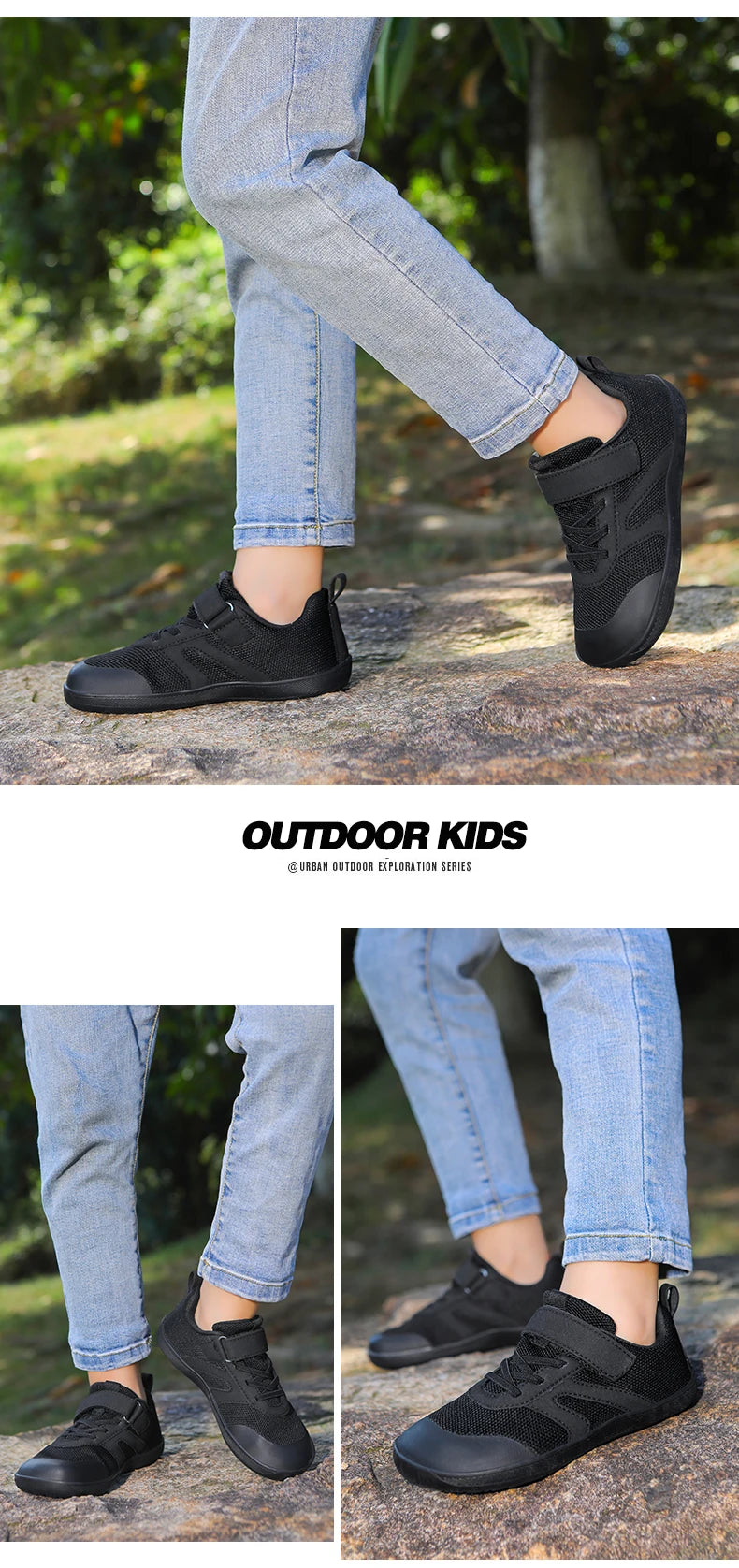 Breathable Children's Sports Shoes for Boys & Girls with Wide Feet - Lightweight for Running and Walking and Non-slip