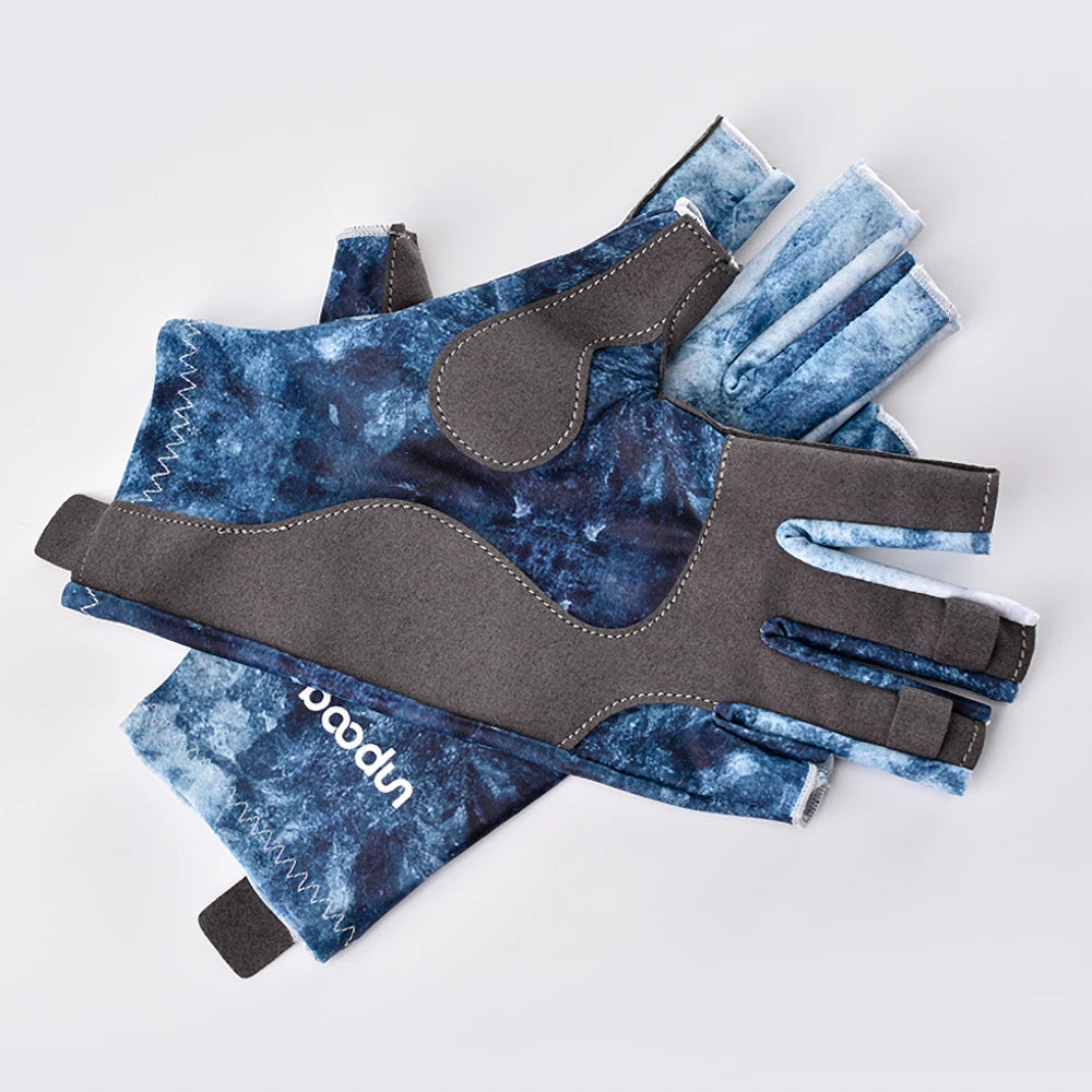 Fingerless Fishing Gloves are designed for Men and Women Fishing, Boating, Kayaking, Hiking, Running, Cycling P111439