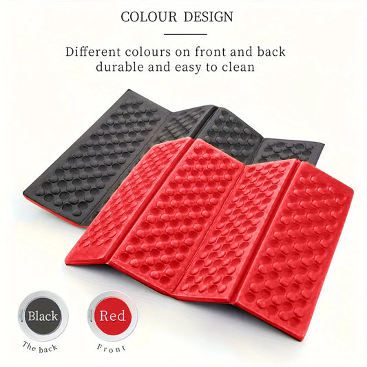 Camp Cushion Outdoor Hiking Massage Mat Camping Training Moisture-proof Pad Honeycomb Massage Mat Park Foldable Picnic Sitting