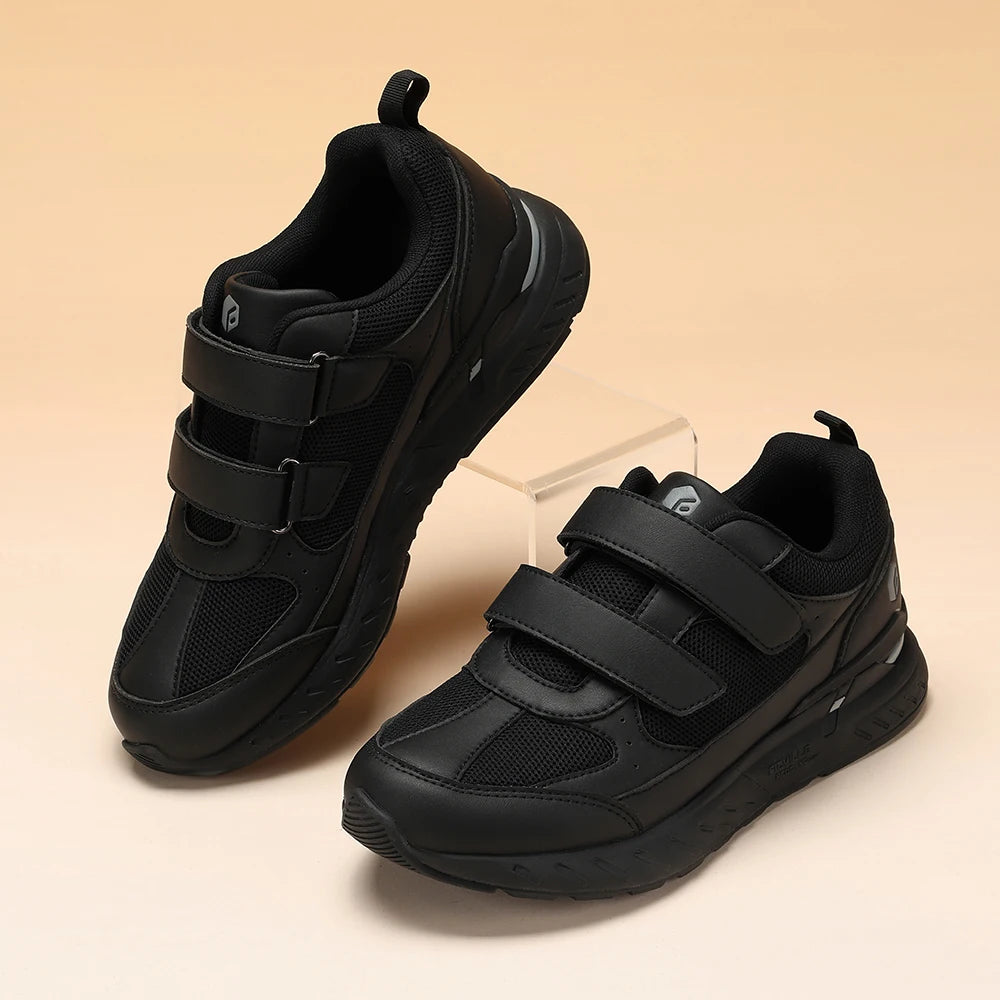 Men's Diabetic Shoes For Extra Wide Width Adjustable Closure Walking Shoes Slip-On Sneakers For Swollen Foot and Pain Relief