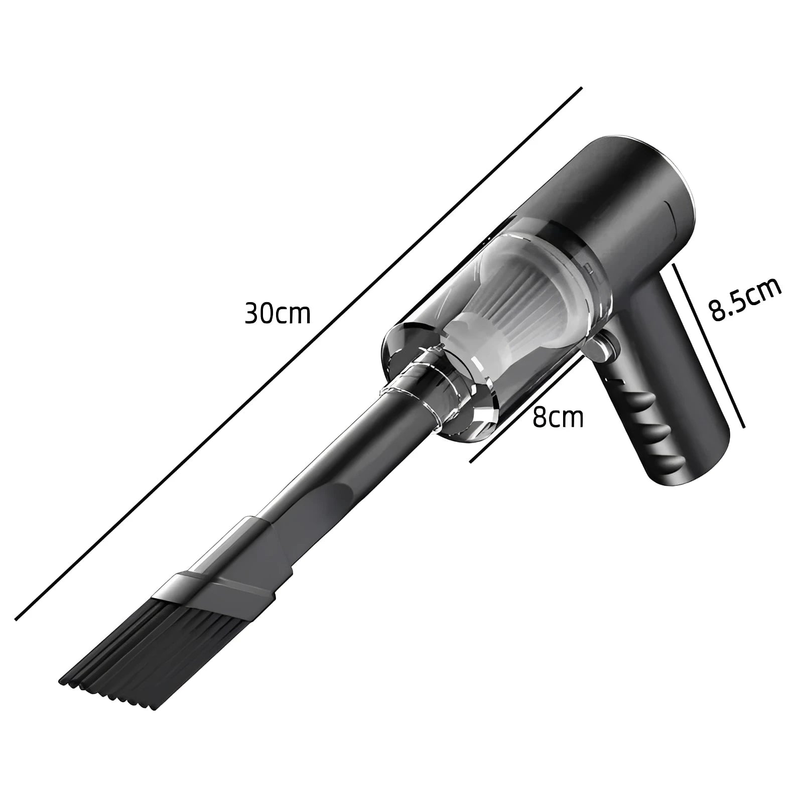 Portable Wireless Car Vacuum Cleaner – 120W High Power Cordless Vacuum for Home & Auto Cleaning