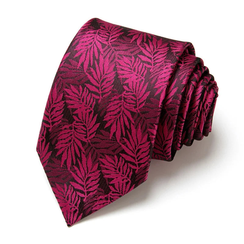Men's Business Neckties Men's Stripe Plaid Floral Blue Wedding Ties Jacquard Woven Men Neck Jacquard Ties Vintage Accessories